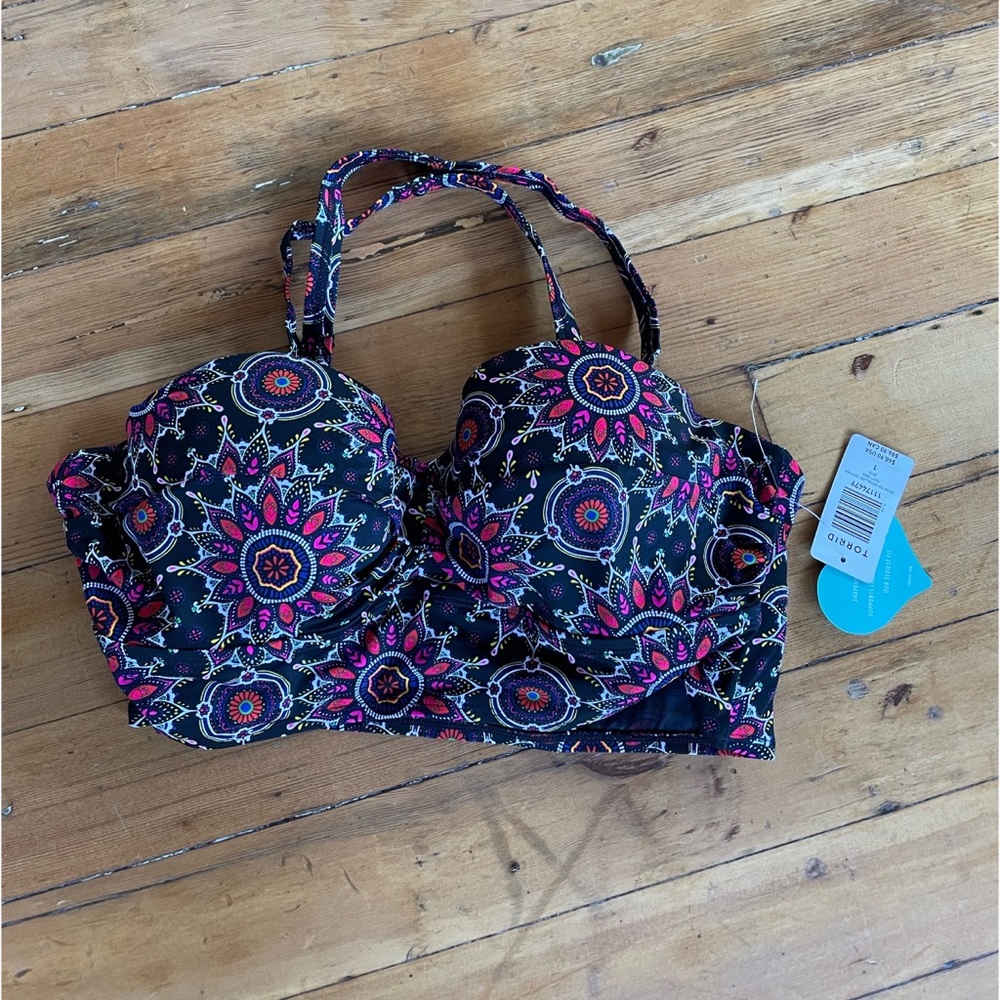 Torrid vixen swim top